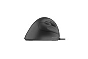 Mus - Deltaco Silent Wired Vertical Mouse 4 buttons 1000-1600 - Ergonomisk mus - 4 - Svart - MS-814