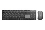 Tastatur - Deltaco Wireless Keyboard Mouse Combo - Tastatur - US English - Svart - TB-800-US