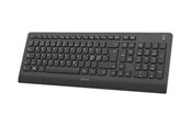 Tastatur - Deltaco Bluetooth Silent full size low-profile keyboard - Tastatur - Svart - TB-903