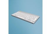 Tastatur - R-Go Tools R-Go Ergonomic Keyboard Compact break - Tastatur - Tysk - Hvit - RGOCODEWLWH