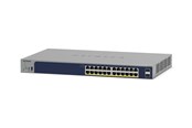 Switch/splitter - Netgear Smart GS728TP - switch - 24 ports - smart - rack-mountable - GS728TP-300EUS