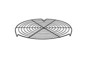 Kjøkkentilbehør - MUSTANG Pizza Cooling Rack 32cm - 611856