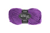 Kreative leker - Creativ Company Acrylic yarn Neon - Purple 50gr - 421705