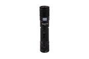 Lommelykter  - NORTH Flashlight 950 Lumen Zoom Black Aviation Aluminium 10W Cree-Led (XML2) - 586202