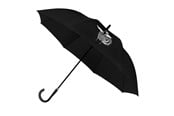 Fritid & Reise - Falcone Wetlook Umbrella - Automatic - Windproof - 110 cm - Black - LA-43