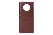 Mobil - Deksel og etui - ONSALA Mobilecover Brown Oneplus 7T Creditcard Pocket - 588545