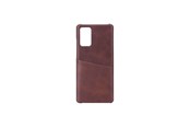 Mobil - Deksel og etui - ONSALA Mobile Cover Brown with Cardpocket Samsung Note 20 5G - 588560