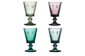 Servering & Servise - La Rochére Bee wine glasses different colors - Set of 4 - 611096S4