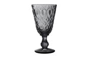 Servering & Servise - La Rochére Lyonnais Antracit wine glass on foot - 6 glasses - 631710