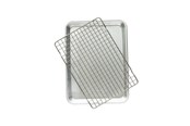 Stekebrett & Ovnrister - Nordic Ware Bakeplate Naturals Quarter Sheet with rack - 45383