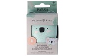 Babyutstyr - Parsa Nature Kids Karlo Detangler hårbørste laget av hvetehalm uten håndtak - Koala print - P00003681