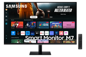 Skjerm - 32" Samsung M7 Smart Monitor - 3840x2160 (4k / UHD) - VA - 65W USB-C - LS32DM702UUXEN