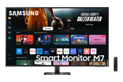 Skjerm - 43" Samsung M7 Smart Monitor - 3840x2160 (4k / UHD) - VA - 65W USB-C - LS43DM702UUXEN