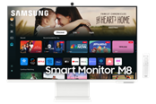 Skjerm - 32" Samsung M8 Smart Monitor - 3840x2160 (4k / UHD) - VA - 65W USB-C - HDR10+ - LS32DM801UUXEN