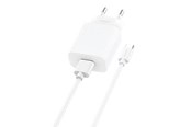 Mobil - Adaptere og ladere - Foneng Fast charger  1x USB EU28 QC 3.0+ USB Type C cable - EU28 Type-C