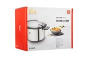 Panner - Zwilling SIMPLIFY - Cookware set with cover - 5 items - round - silver - 66870-005-0