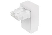 Kabinett-tilbehør - Kolink Core Pro 12V-2x6 90° Adapter - Type 2 - White - CP-12VHPWR-T2W