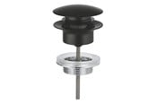 Reservedeler og tilbehør - Grohe Push-up bottom valve, matte black - 1024642430