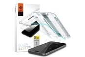 Mobil - Beskyttelsesglass - Spigen Glass tR EZ Fit HD 1 Pack - Transparency - iPhone 16/15 Plus - AGL06887