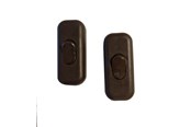 Switch - Proove Pass-through switch brown 2 pcs - GU0263