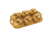 Stekebrett & Ovnrister - Nordic Ware Bradepanne Heritage Bundtlette Pan Guld - 88077