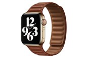 Smartklokke - Tilbehør - Lippa Apple Watch magnetic leather strap 38/40/41 - Brown - LPAW003