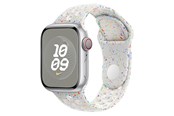 Smartklokke - Tilbehør - Lippa Apple Watch FLOUR silicone strap 42/44/45/49 - White - LPAW057