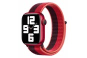 Smartklokke - Tilbehør - Lippa Apple Watch Nylon Strap 42/44/45/49 Purple/Red - LPAW048