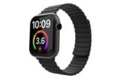 Smartklokke - Tilbehør - Lippa Apple Watch Magnetic Silicone Strap 42/44/45/49 - Black - LPAW121