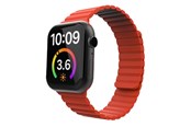 Smartklokke - Tilbehør - Lippa Apple Watch Magnetic Silicone Strap 42/44/45/49 - Red - LPAW119