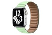 Smartklokke - Tilbehør - Lippa Apple Watch magnetisk læderrem 42/44/45/49 - Turqoise - LPAW097