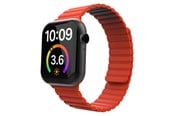 Smartklokke - Tilbehør - Lippa Apple Watch Magnetic Silicone Strap 38/40/41 - Red - LPAW084