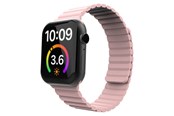 Smartklokke - Tilbehør - Lippa Apple Watch Magnetic Silicone Strap 38/40/41 - Pink - LPAW082