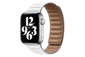 Smartklokke - Tilbehør - Lippa Apple Watch Magnetic leather strap 38/40/41 - White Brown - LPAW059