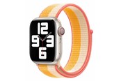 Smartklokke - Tilbehør - Lippa Apple Watch nylon strap 42/44/45/49 - White/Yellow - LPAW049