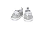 Dukker, Bamser & Utstyr - Heless Doll Sneakers Glitter Silver 30-34 cm - 1471