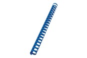 Printertilbehør blekk/toner - GBC Spiral CombBind 22mm A4 21R Blå - Plastic binding comb - 4028622