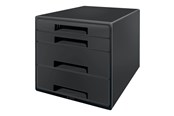 Arkivering & Oppbevaring - Leitz Recycle - drawer cabinet - for A4 Maxi - black - 53720095