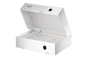 Arkivering & Oppbevaring - Leitz Infinity - box file - for A4 - white - 61000000