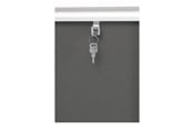 Konferanse & Presentasjon - Nobo enclosed bulletin board - 965 x 665 mm - grey - 31333500