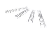 Printertilbehør blekk/toner - GBC Metallspiral 3:1 NO8 12.5mm A4 Hvit - Binding spiral - RG810870