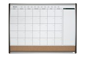 Konferanse & Presentasjon - Nobo Quartet combo board: whiteboard bulletin board - 585 x 430 mm - 1903813