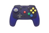 Spill - Tilbehør - Retro Fighters Brawler64 2.4G Purple - Controller - Nintendo 64 - 709750008716