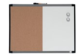 Konferanse & Presentasjon - Nobo Quartet combo board: whiteboard bulletin board - 585 x 430 mm - 1903784