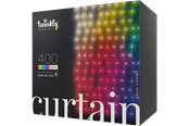 Smarthus - Twinkly Curtain – 400 RGBW LED Transparent Plug Type C - TWW400SPP-TEU