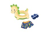 Dukker, Bamser & Utstyr - Heless Doll Swimming set Dino 35-45 cm - 22