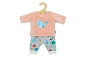 Dukker, Bamser & Utstyr - Heless Doll dress Pajama Pink Whale 35-45 cm - 2285