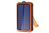 Nødlader - 4smarts Prepper solar power bank - Li-pol - 10.5 Watt Nødlader - Oransje - 12000 mAh - 456633