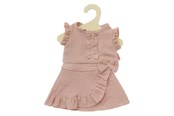 Dukker, Bamser & Utstyr - Heless Dolls Wrap Skirt Pink with Ruffles 35-45 cm - 2423