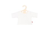 Dukker, Bamser & Utstyr - Heless Doll T-Shirt White on Clothes Hanger size 35-45 cm - 2956